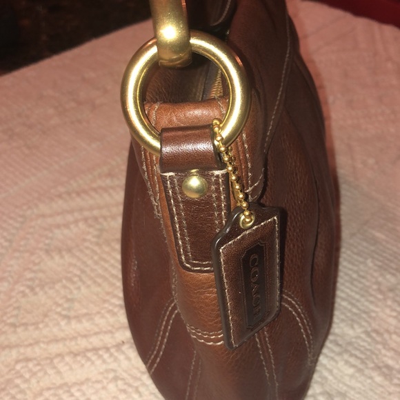 Authentic leather Coach purse - Picture 5 of 7